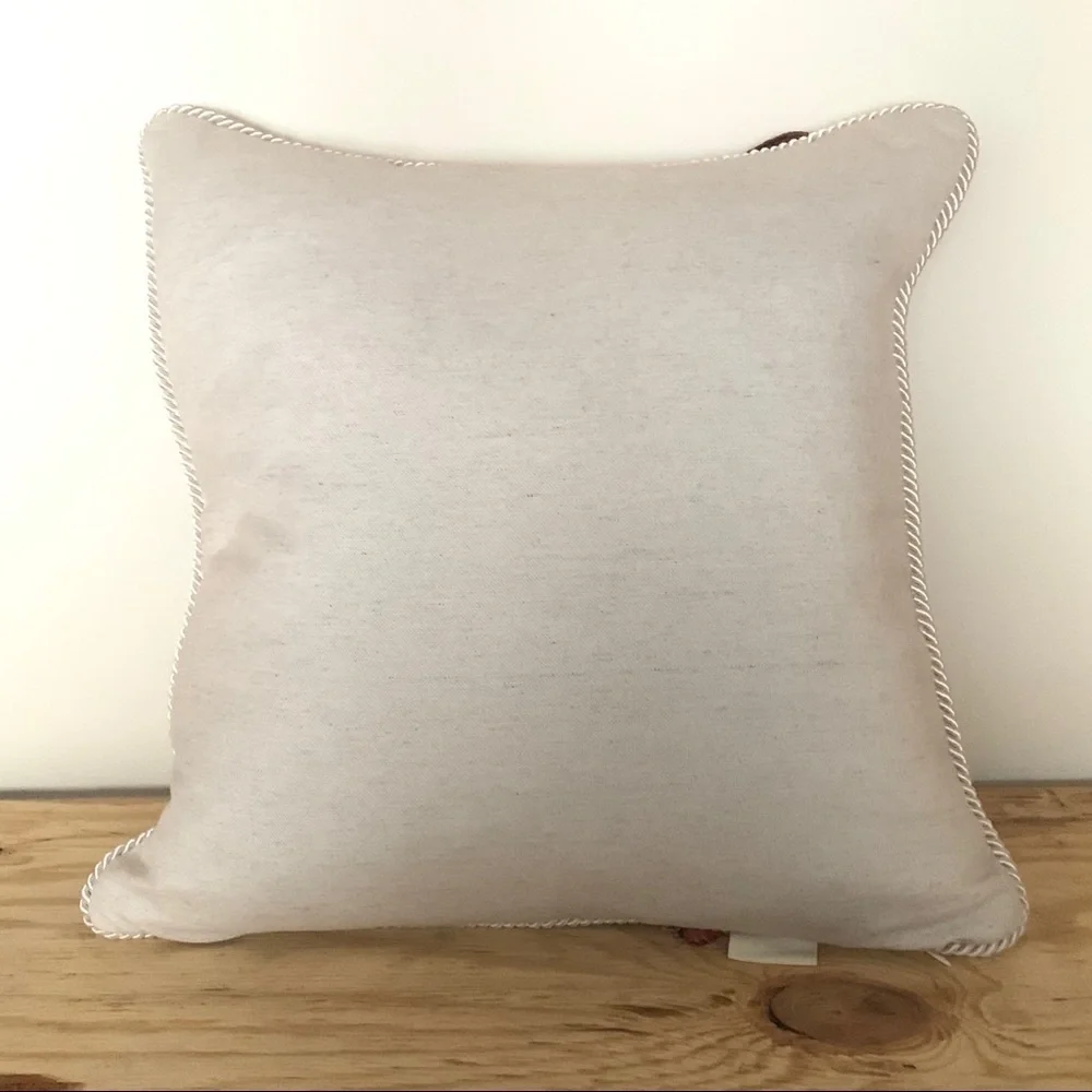 Austin Horn Classics dragonfly embroidered pillow